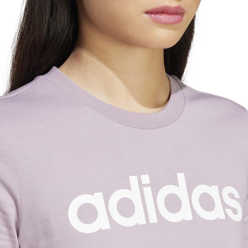 ADIDAS T-Shirt Damen - feigenfarben