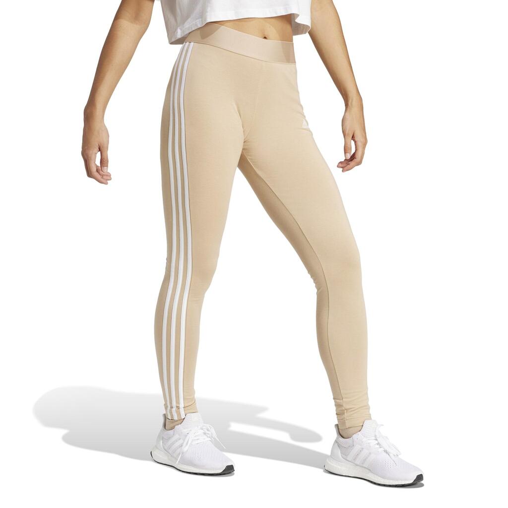 Women's Fitness Low-Impact Training Leggings - Beige