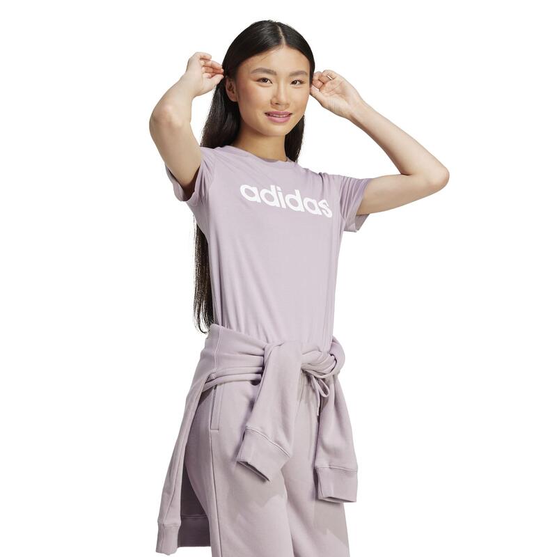 ADIDAS T-Shirt Damen - feigenfarben