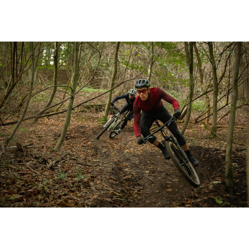 CASACO de Meia-Estação de Ciclismo em BTT XC Homem Vermelho