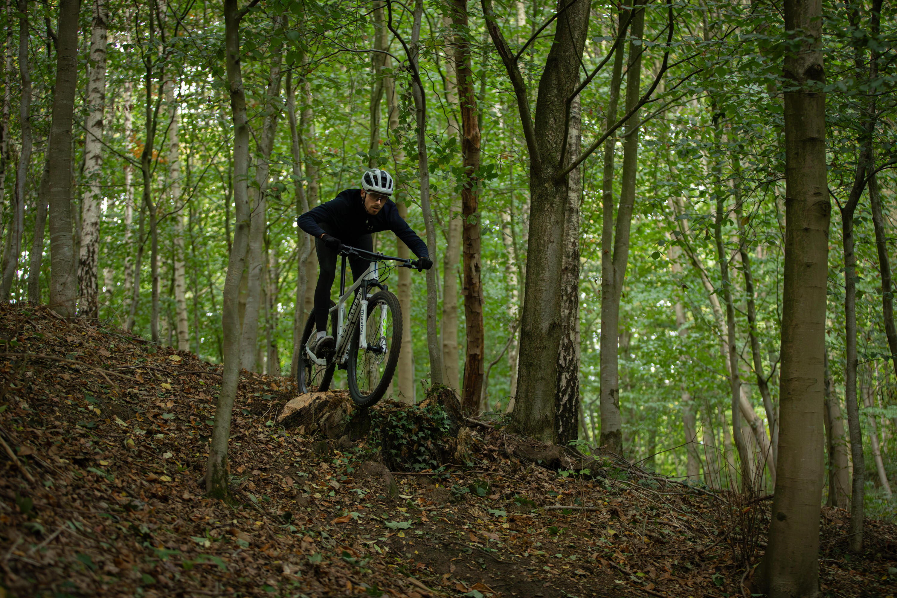 Giacca invernale MTB uomo blu 15/18