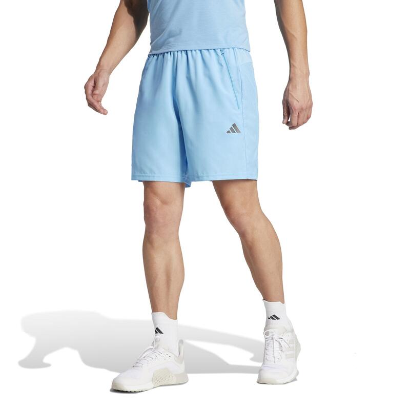 Pantalon scurt Fitness cardio ADIDAS Albastru Bărbaţi