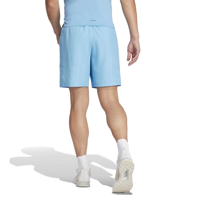 Pantalón Corto Fitness Cardio Adidas Hombre Azul