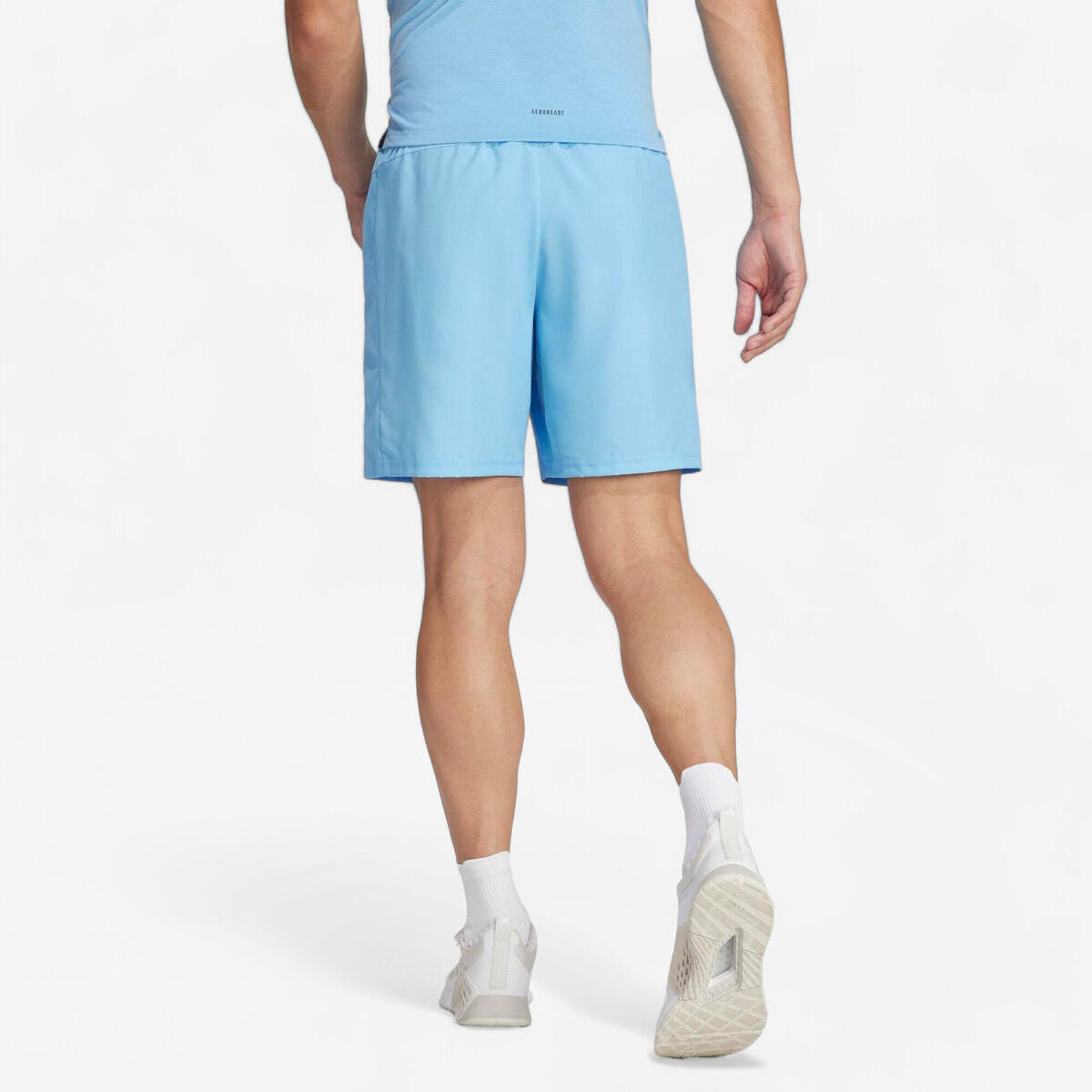 SHORT DE FITNESS CARDIO ADIDAS HOMME BLEU