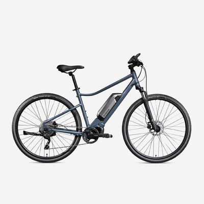 Bici trekking a pedalata assistita RIVERSIDE 540 E azzurra