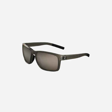 Črna in srebrna pohodniška sončna očala MH530 za odrasle (3. kategorije)