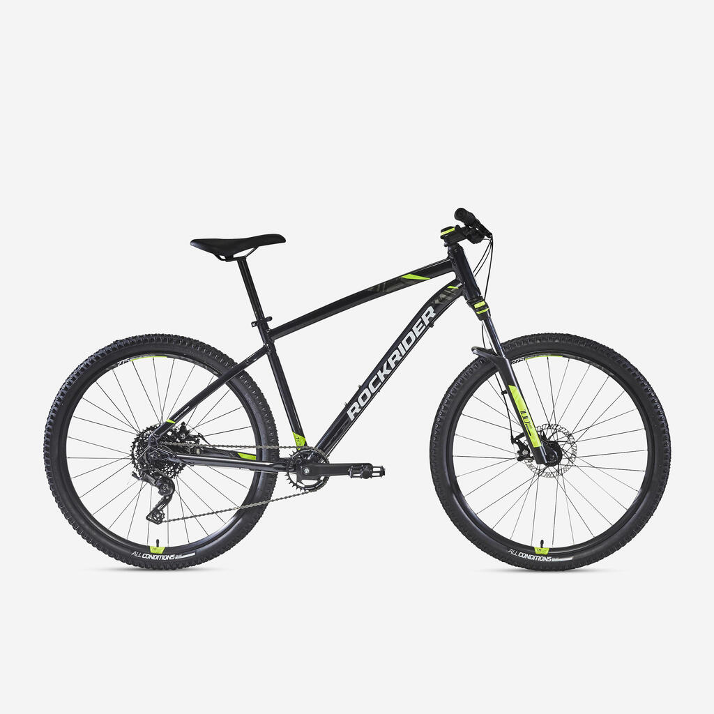 Kalnu velosipēds “ST 530 MDB”, 27,5", melns/dzeltens
