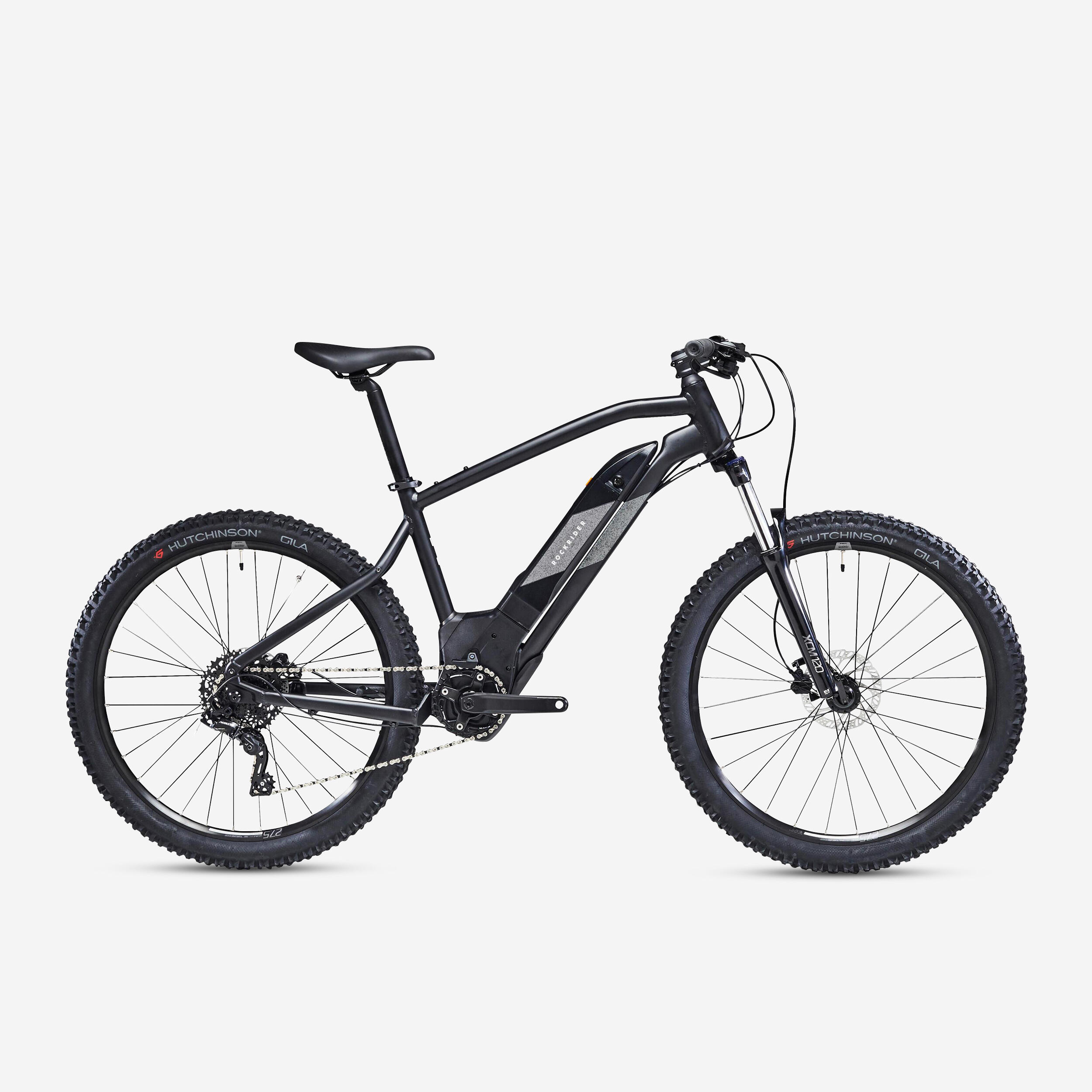 27.5" Electric Mountain Bike E-ST 500 - Black 1/11