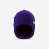 Suaugusiųjų slidinėjimo kepurė „Fisherman“, tamsiai violetinė