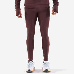 COLLANT RUNNING HOMME CHAUD - KIPRUN BORDEAUX