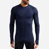 Adult breathable football base layer,  ultramarine