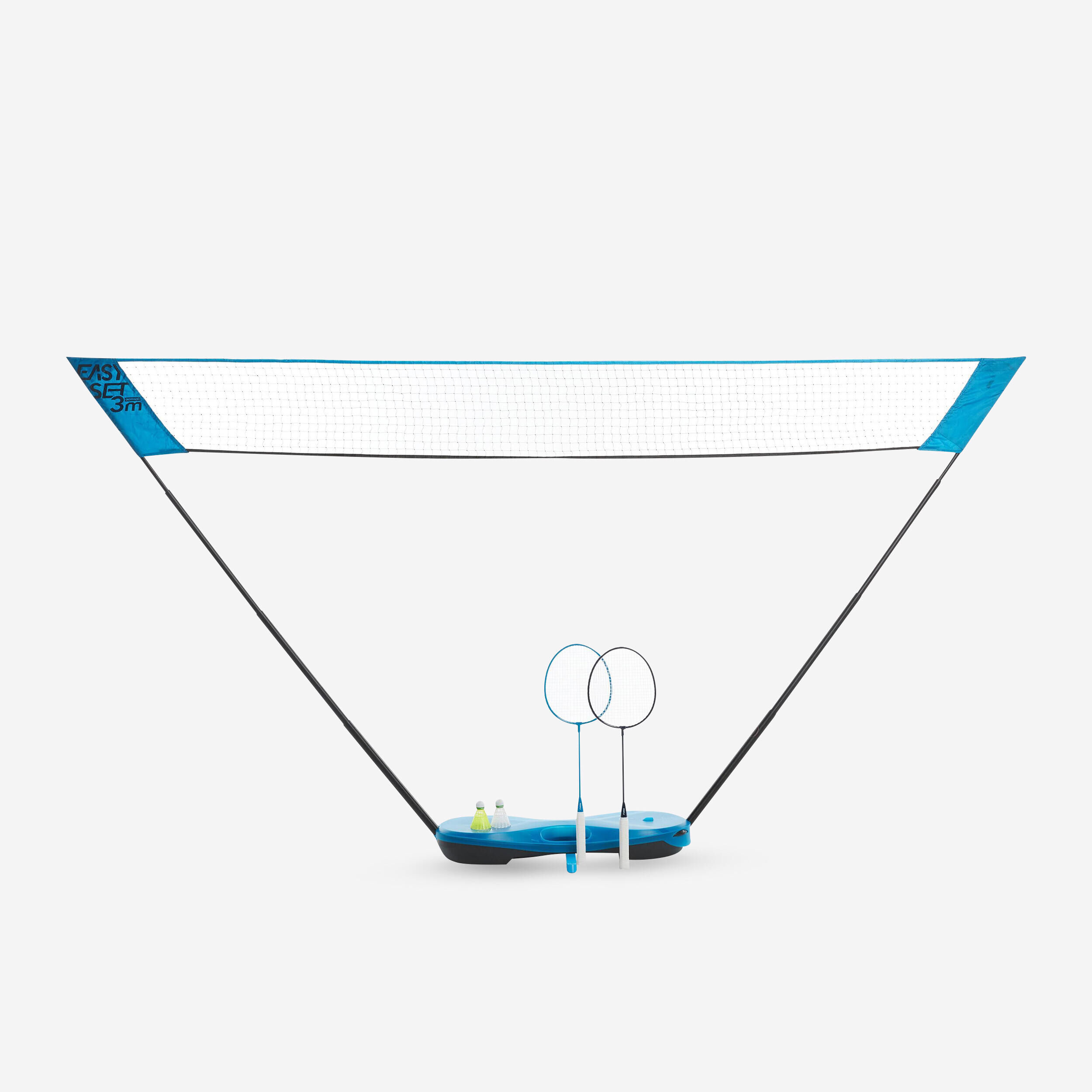 PERFLY 3 M BADMINTON EASY SET PEACOCK BLUE