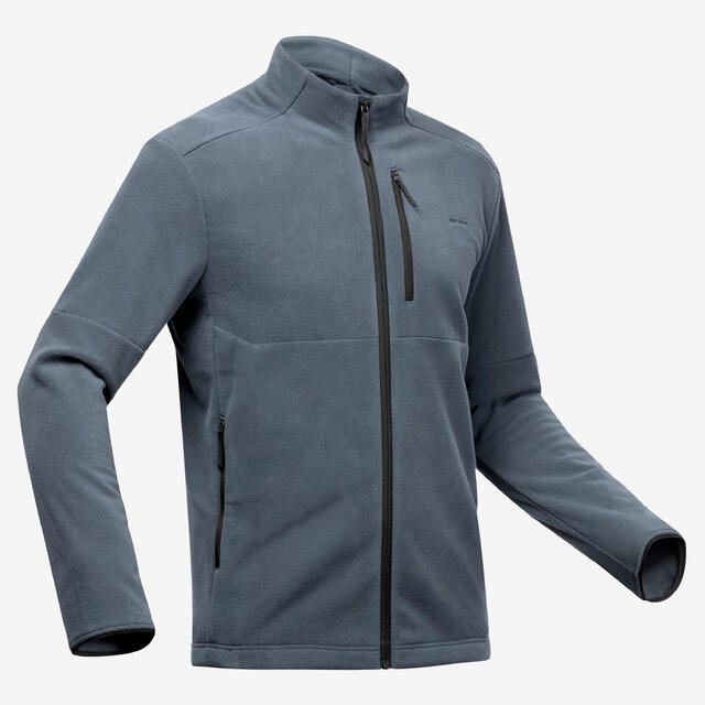 Fleecejacke Herren Wandern - MH 500 grau