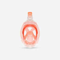 Adult’s Easybreath Surface Mask - 500 Coral with bag