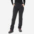 Women’s warm hiking snow trousers SH500 - Black