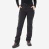 Women’s warm and water-repellent hiking trousers, SH500 - Black