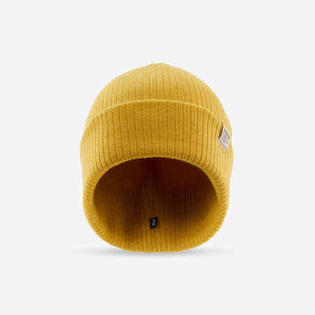 ADULT SKI HAT - FISHERMAN - OCHRE