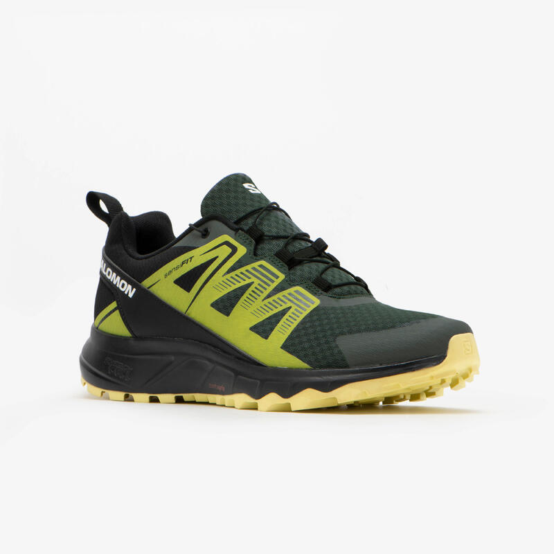 Scarpe trail uomo Salomon SUPERA TRAIL 3 nero-giallo