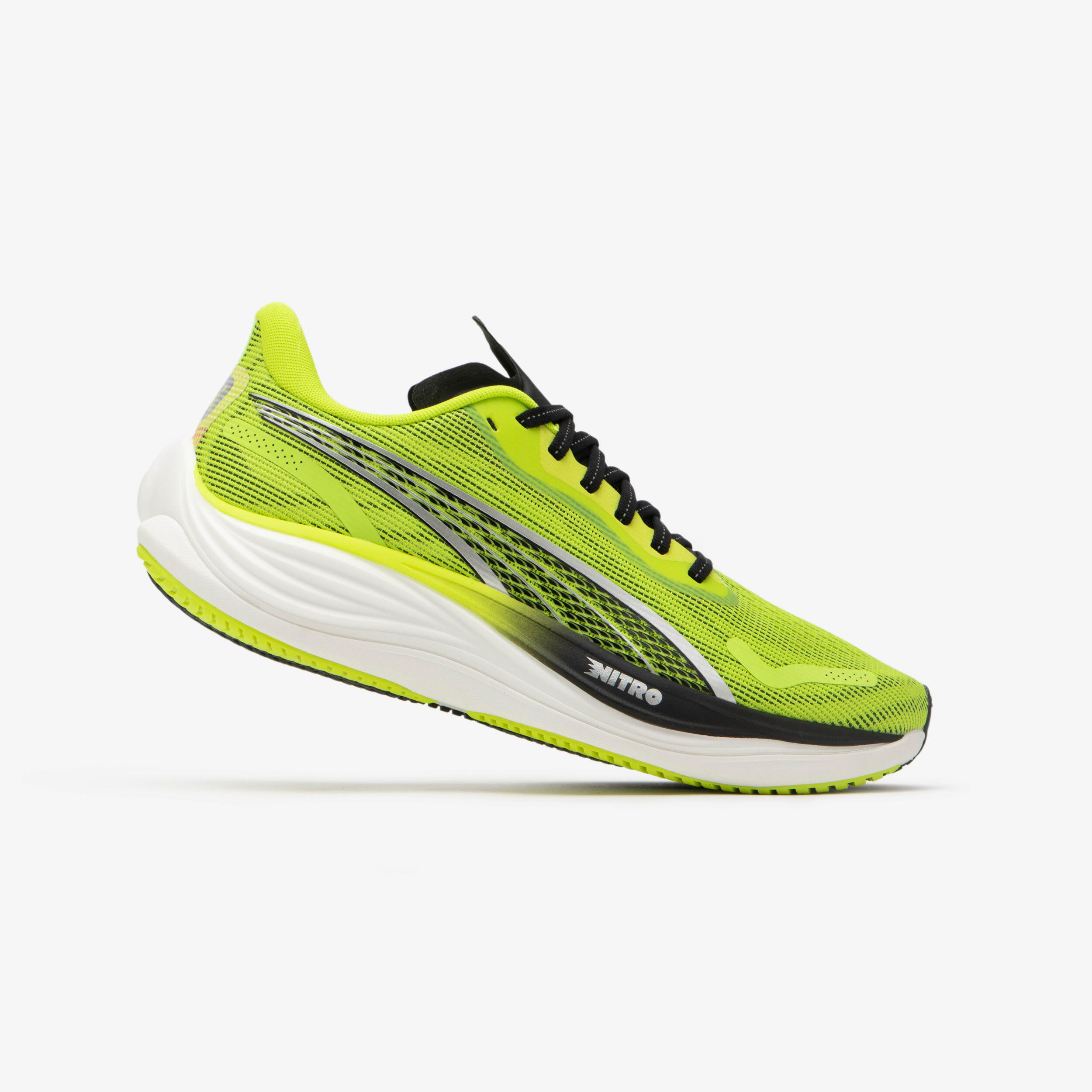 SS24 PUMA VELOCITY NITRO 3 MEN'S RUNNING SHOES LIME 1/10