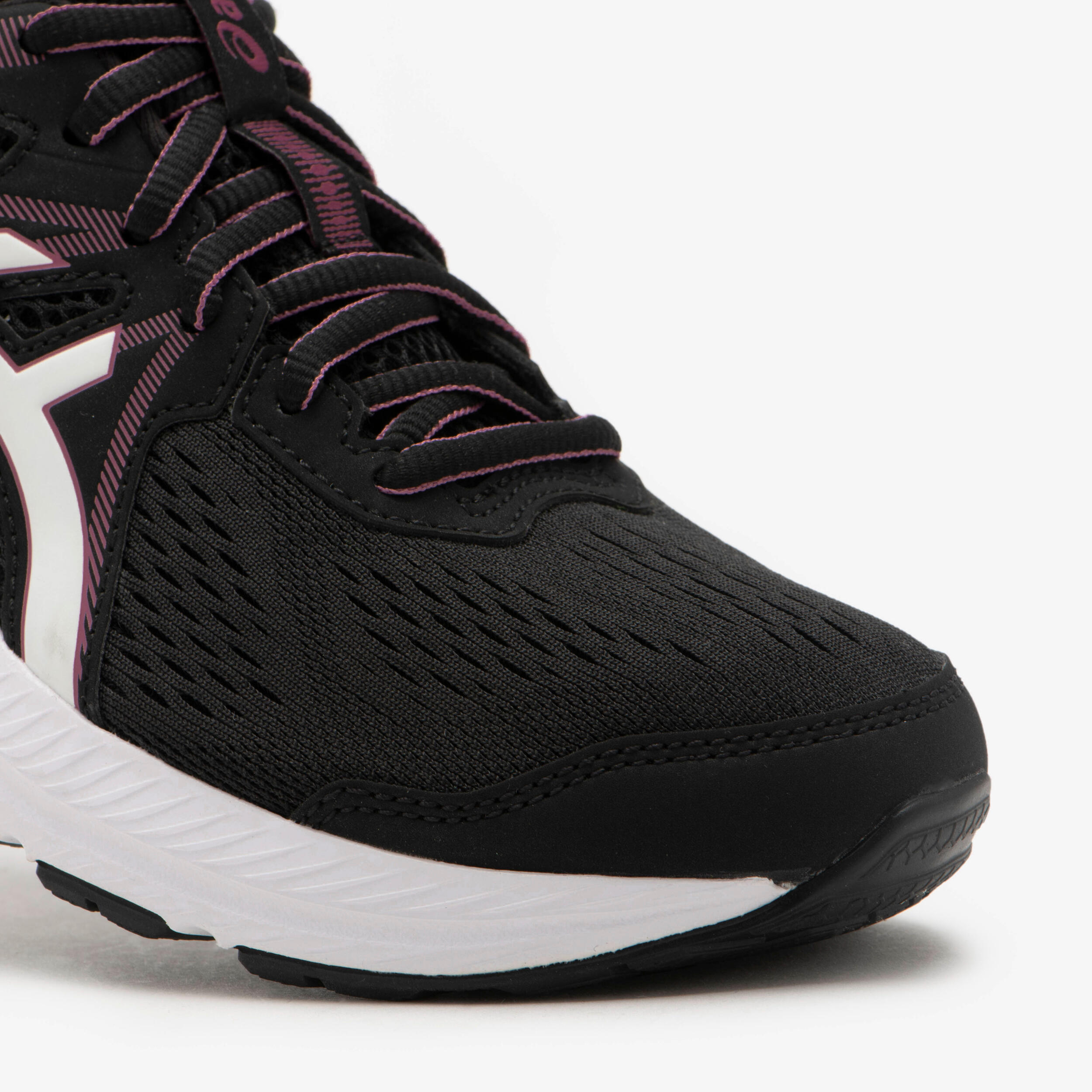 CHAUSSURE DE RUNNING FEMME ASICS GEL WINDHAWK NOIR ROSE