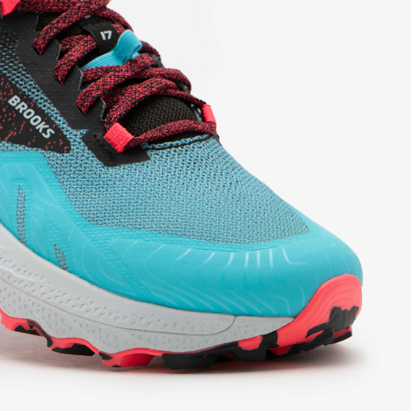 CHAUSSURE DE RUNNING TRAIL FEMME BROOKS RUNNING CASCADIA 17 BLEUE