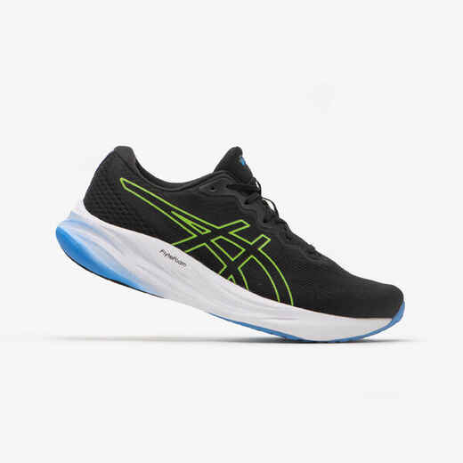 
      MEN'S ASICS GEL-PULSE 15 RUNNING SHOES - BLACK YELLOW
  