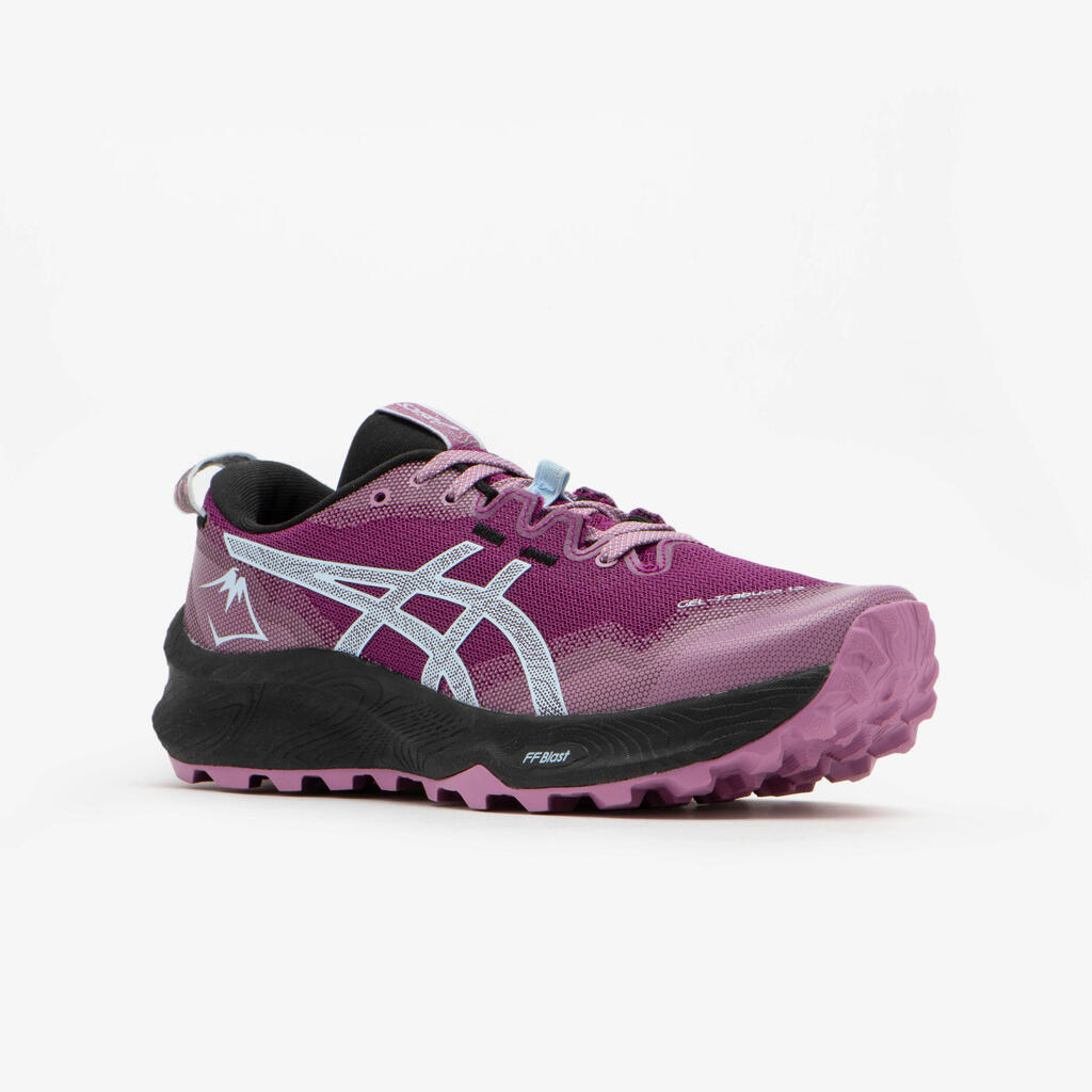 WOMEN'S ASICS GEL-TRABUCO 12 TRAIL RUNNING SHOES - PINK