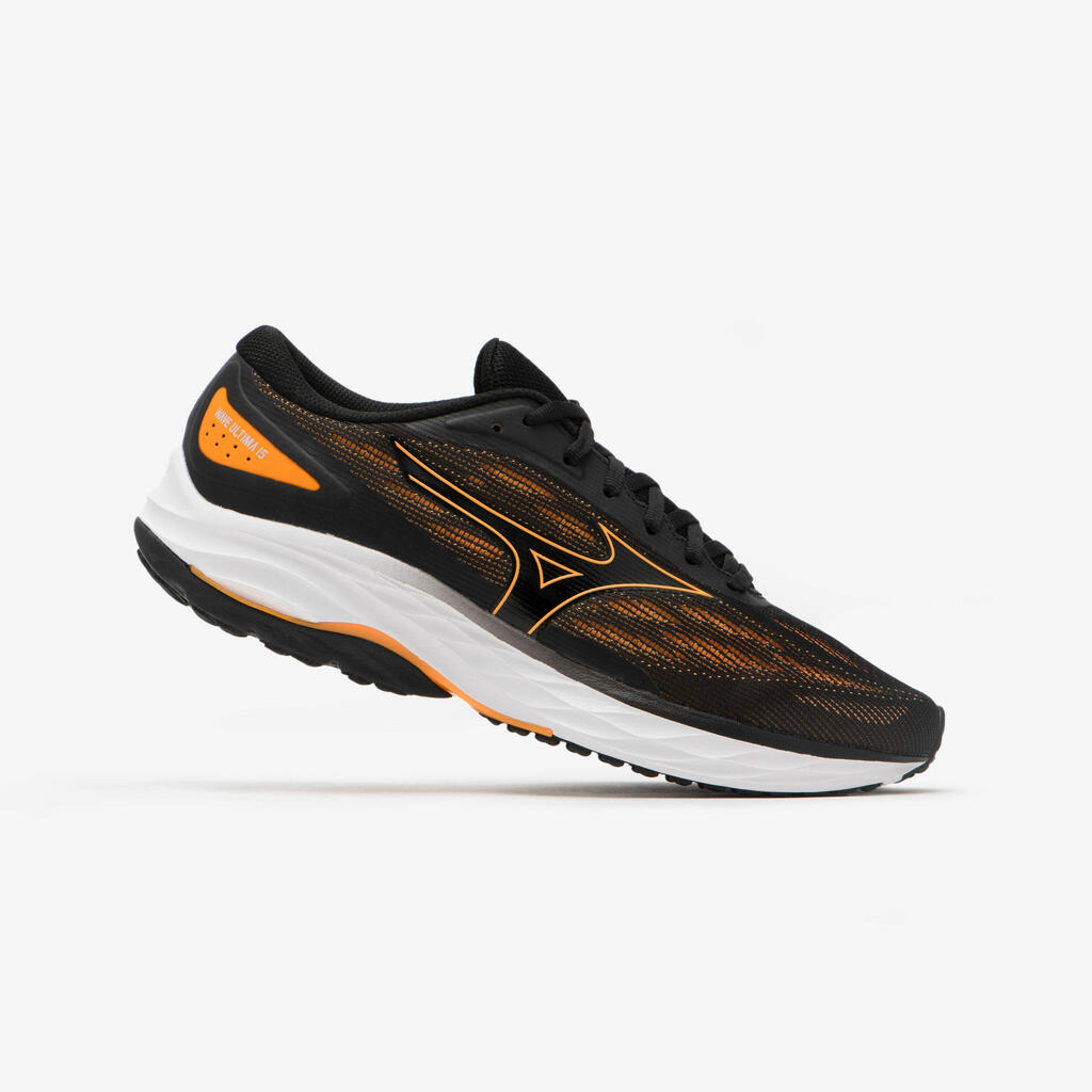 SS24 MIZUNO  WAVE ULTIMA 15 MEN’S RUNNING SHOES - BLACK ORANGE