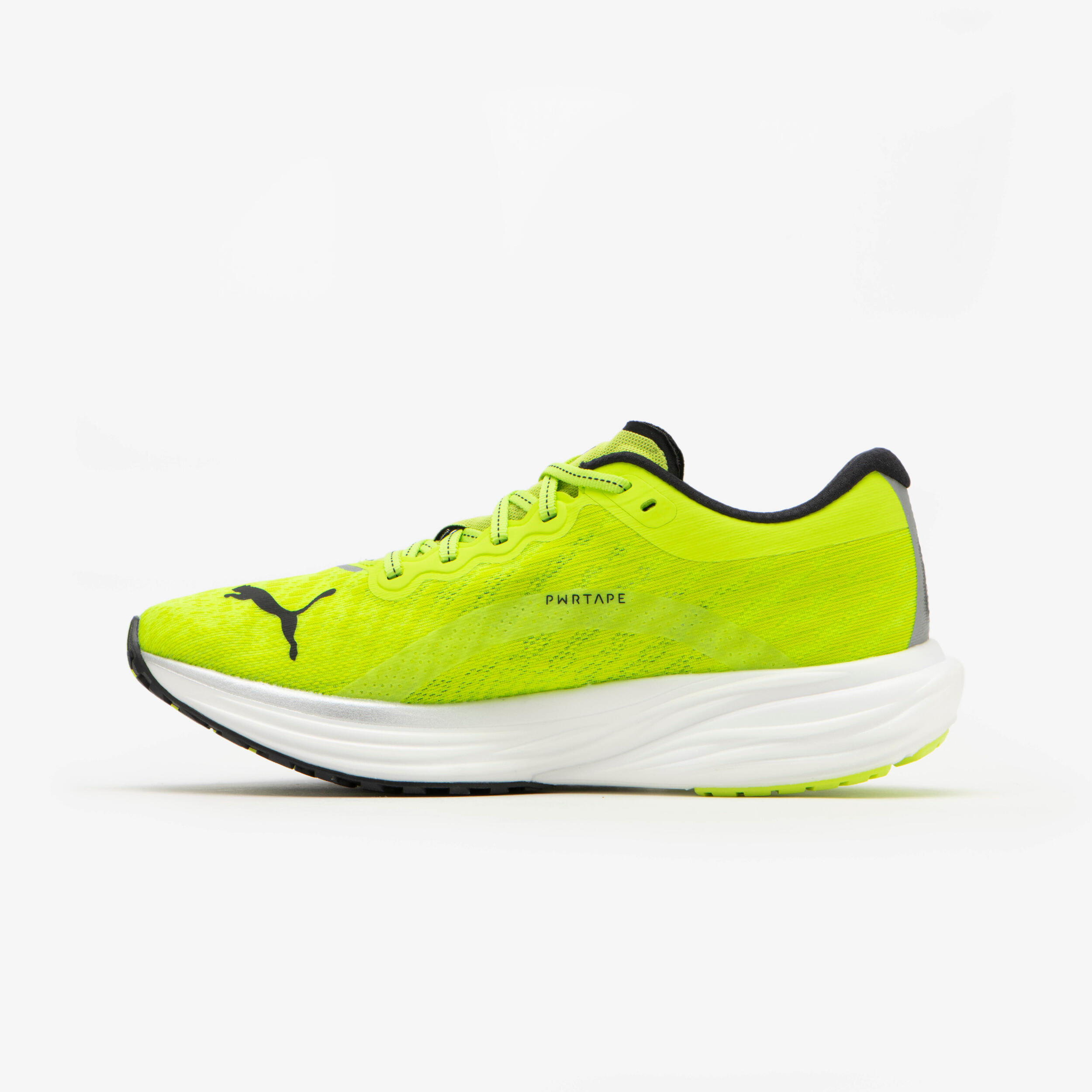 PUMA DEVIATE NITRO 2 MEN'S RUNNING SHOES LIME 3/7