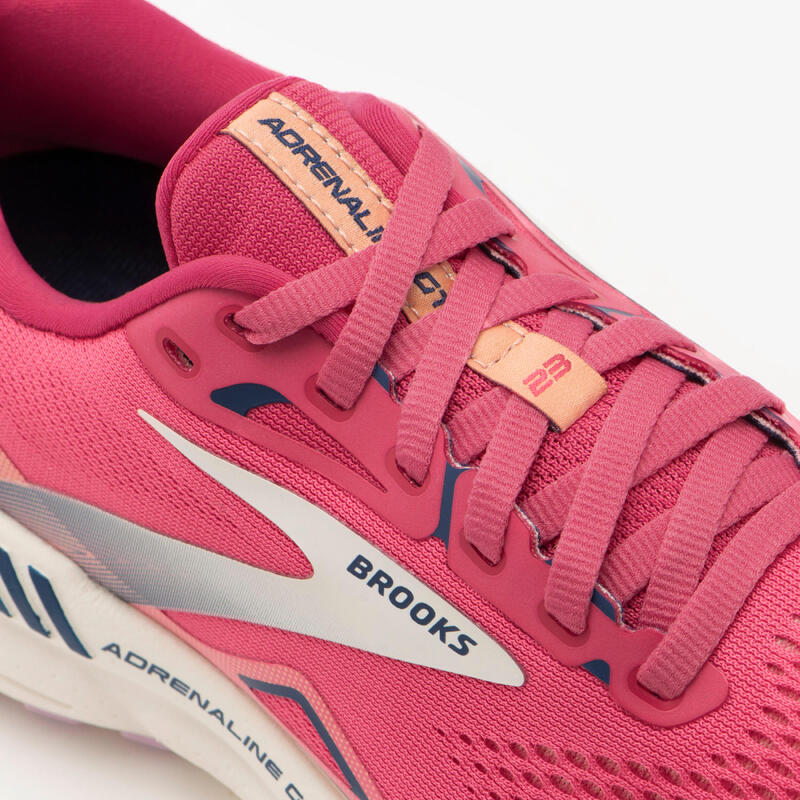 CHAUSSURE DE RUNNING ROUTE FEMME BROOKS ADRENALINE GTS 23 PINK SS24 BROOKS Decathlon