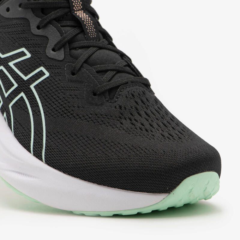 Încălțăminte Alergare pe asfalt ASICS GEL-PULSE 15 NEGRU-VERDE DAMĂ 