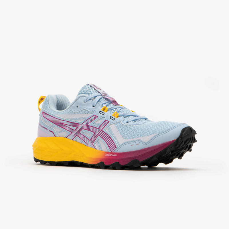 TRAILRUNSCHOENEN VOOR DAMES GEL-KANAKU 5 BLAUW