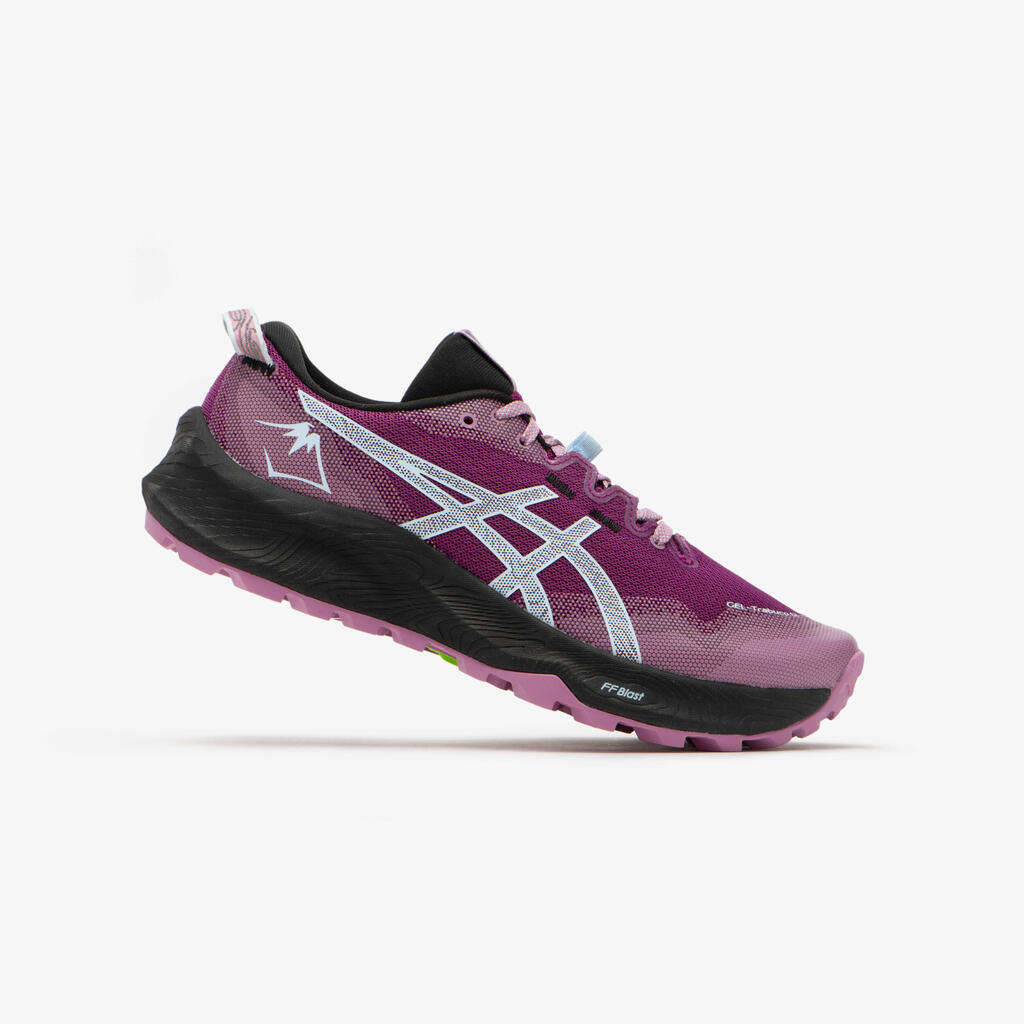 WOMEN'S ASICS GEL-TRABUCO 12 TRAIL RUNNING SHOES - PINK