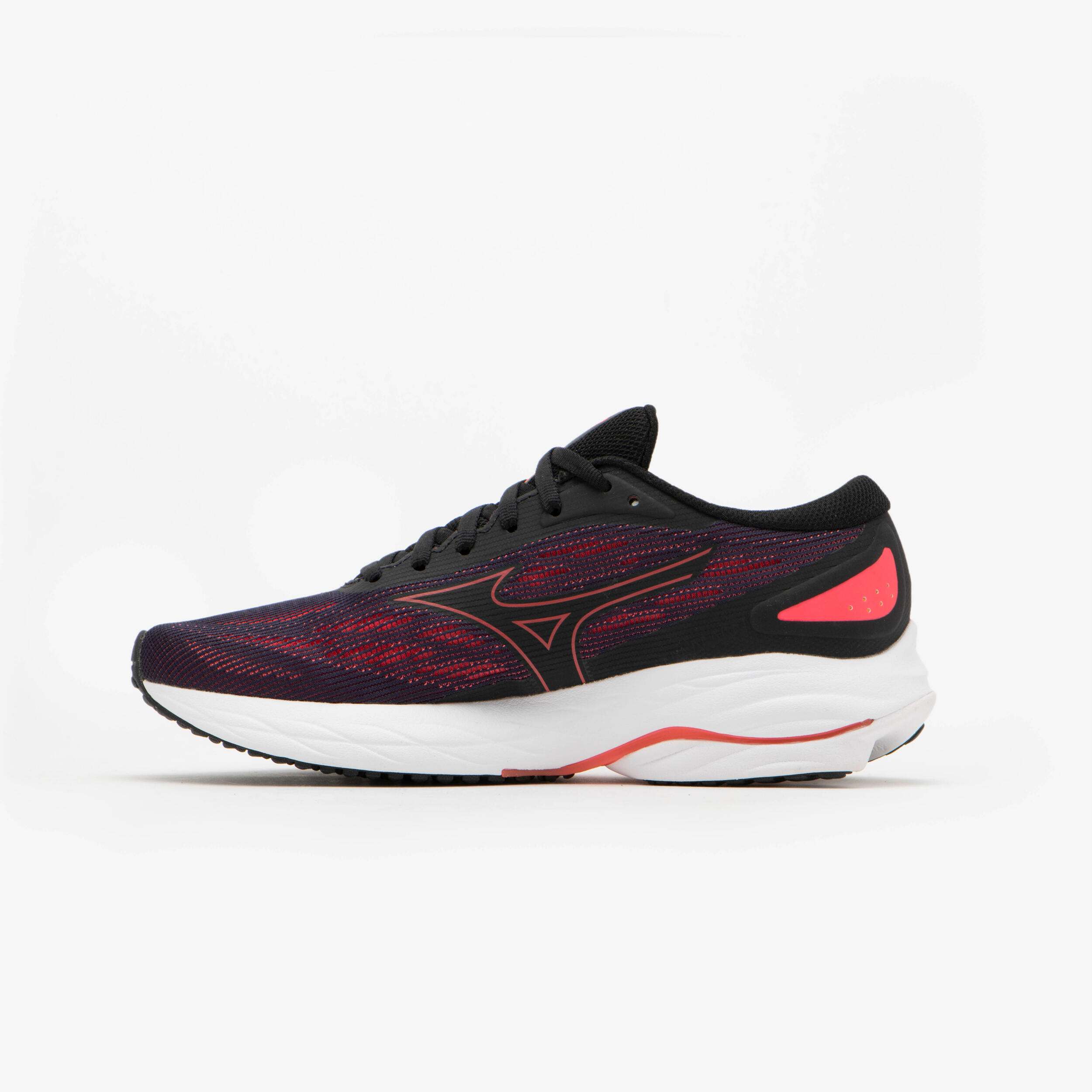 SS24 MIZUNO WAVE ULTIMA 15 WOMEN'S RUNNING SHOES BLACK AND PINK 3/7