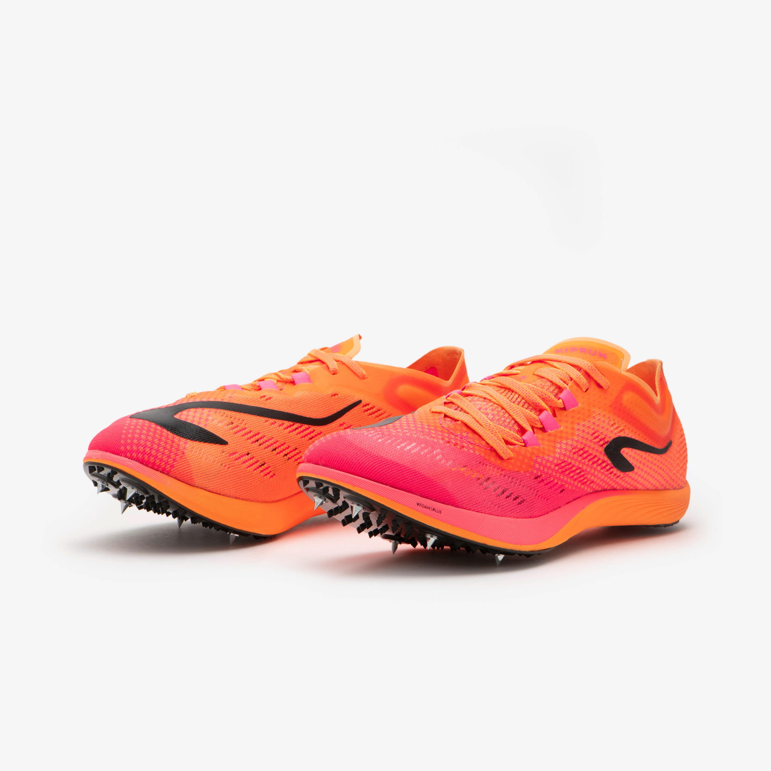 Leichtathlethikschuhe mit Spikes Langdistanz AT Long 900 orange
