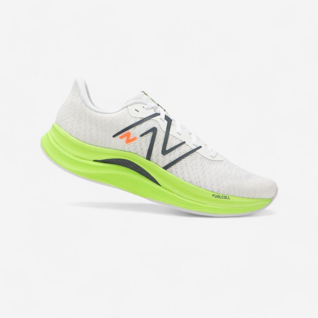 Meeste jooksujalatsid New Balance Fuelcell Propel V4 SS24, valge ja roheline