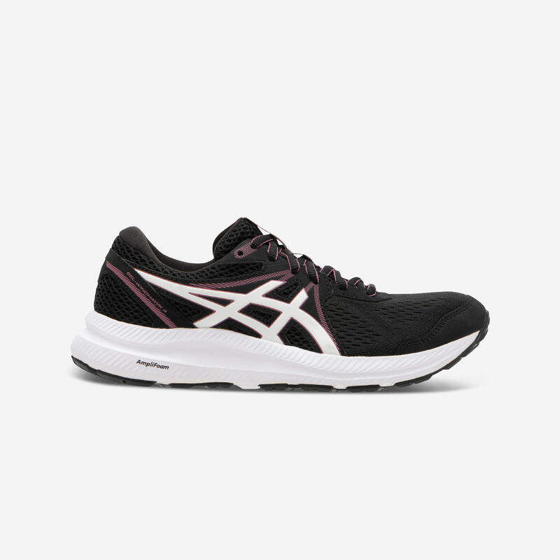 Laufschuhe Damen Asics - Gel Windhawk schwarz/rosa 