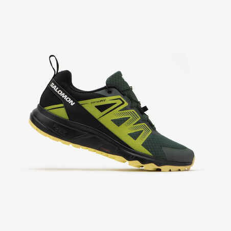 Vyriški bėgimo bekele batai „Supera Trail 3“, juoda, geltona