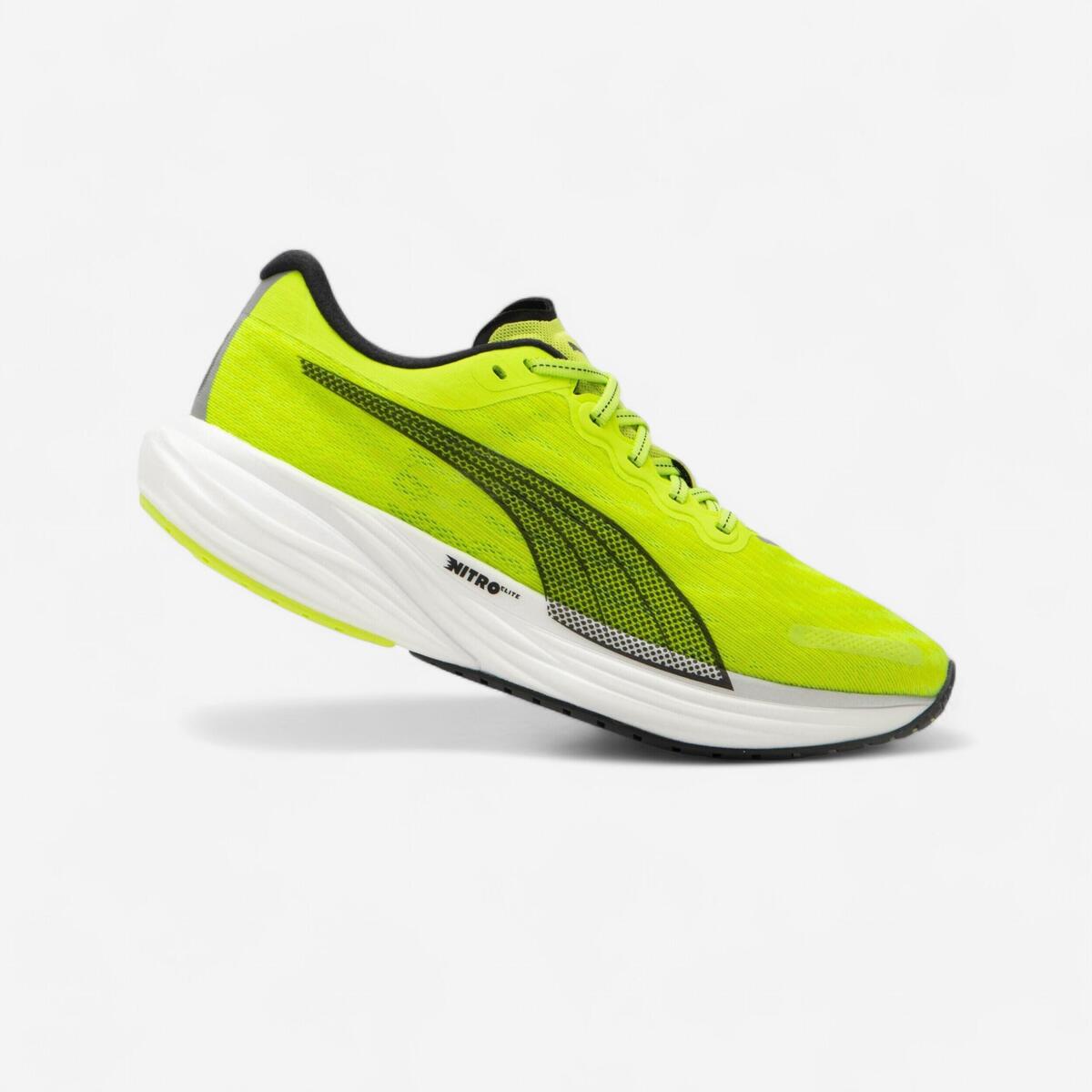 Chaussure de running deviate nitro 2 homme puma lime