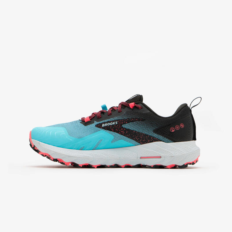 CALÇADO DE CORRIDA TRAIL BROOKS CASCADIA 17 MULHER AZUL