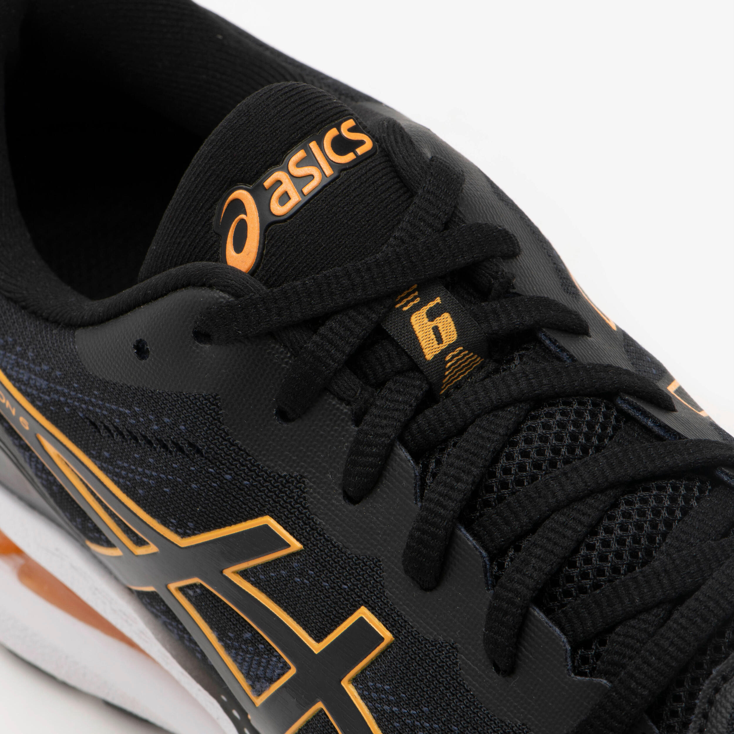Scarpe running uomo Asics GEL SUPERION 6 nero-giallo 4/6