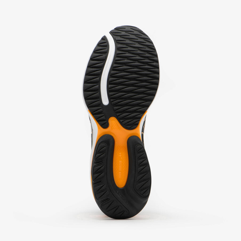 Vīriešu skriešanas apavi “SS24 Mizuno Wave Ultima 15”, melni/oranži