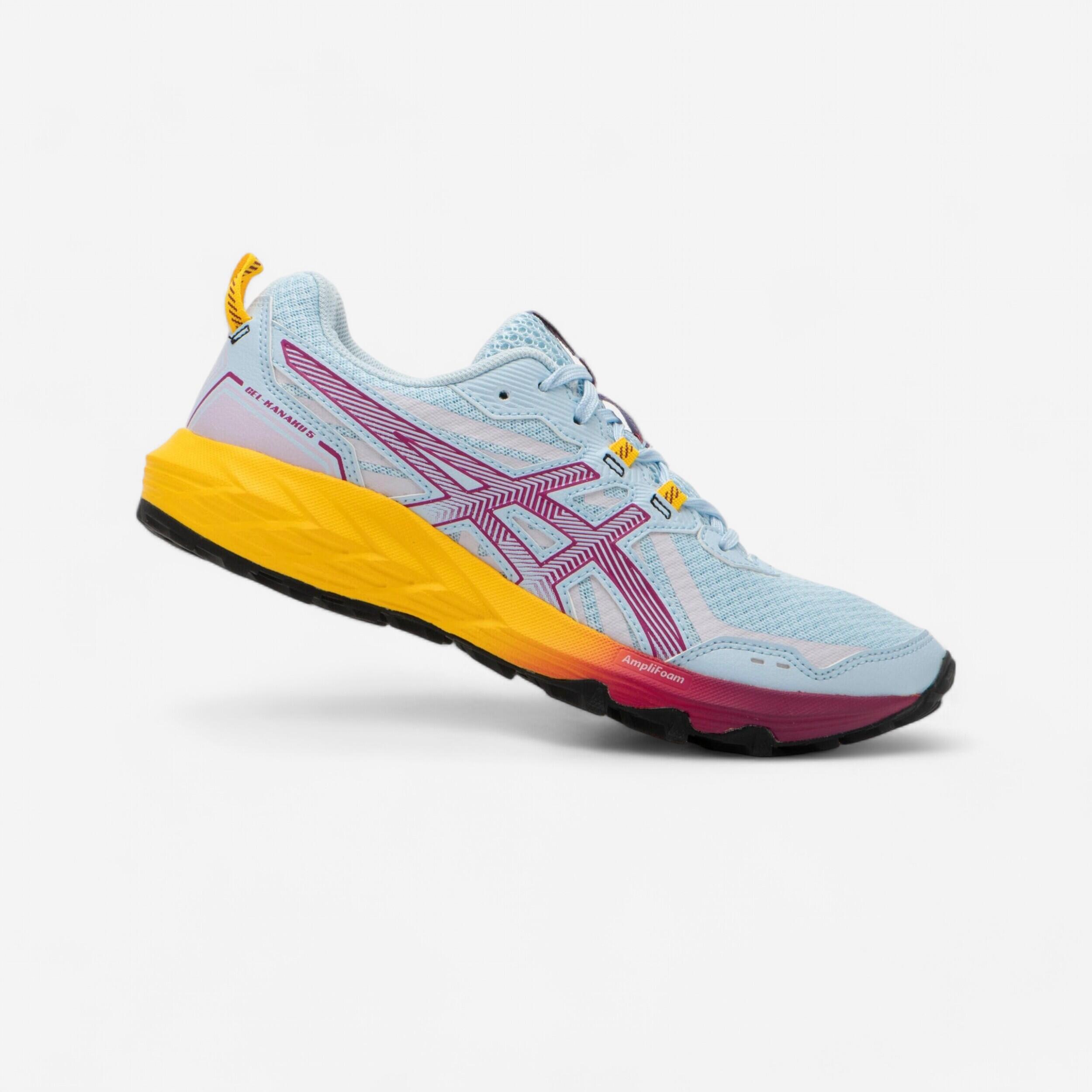 WOMEN'S TRAIL RUNNING SHOES ASICS - GEL-KANAKU 5 BLUE