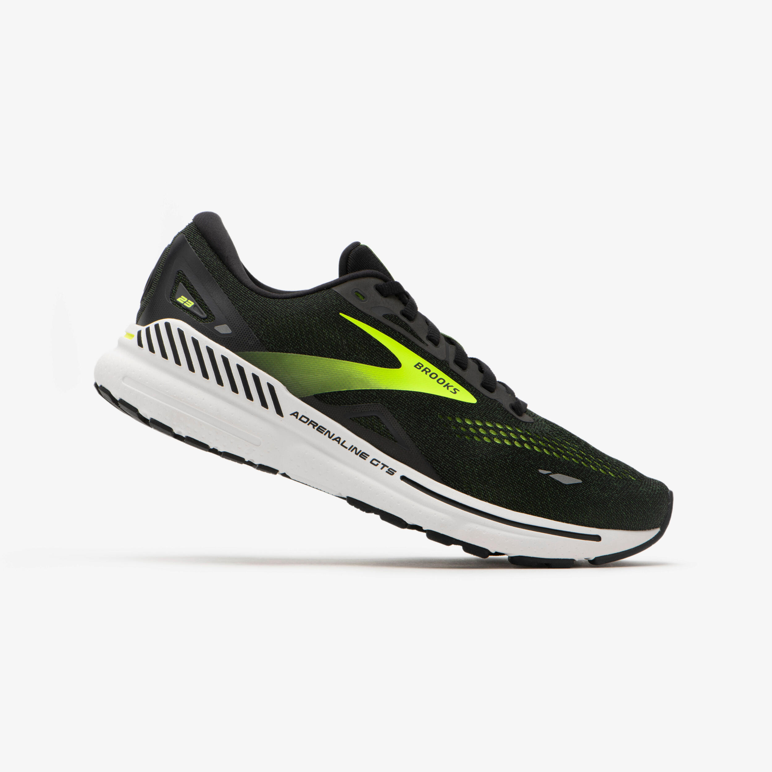 Brooks - Chaussures De Running Homme Brooks Adrenaline Gts 23 Noir - Chaussures De Sport - Running Trail Athletisme - - 40 - Decathlon