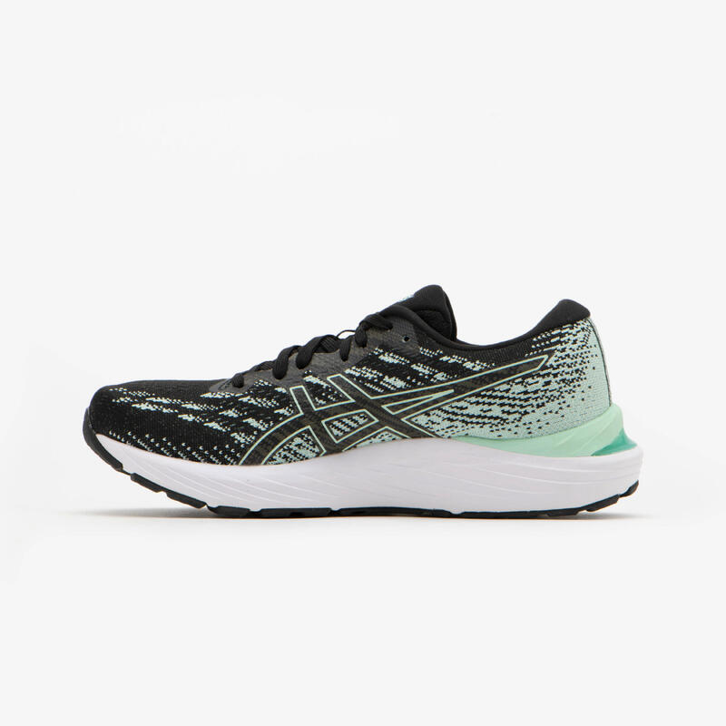 CALÇADO DE CORRIDA MULHER ASICS GEL STRATUS 3 PRETO/VERDE