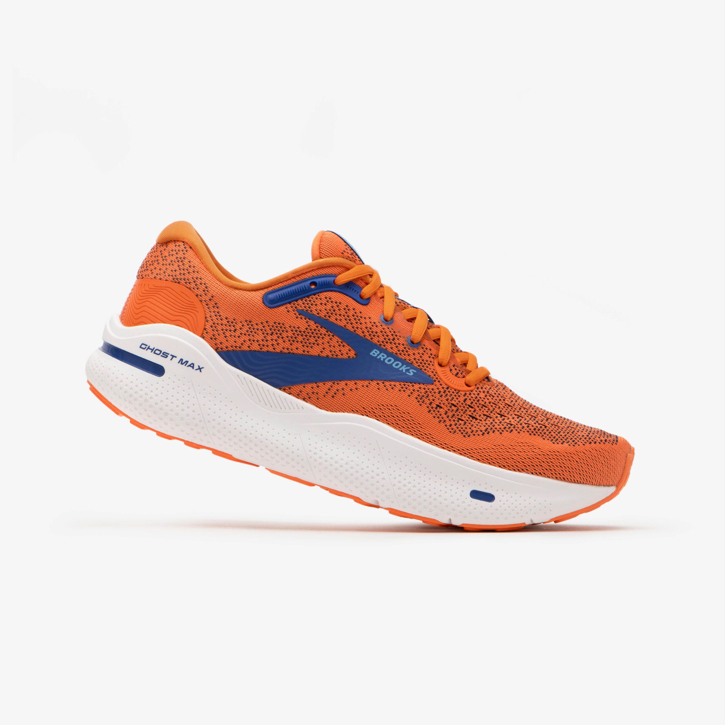 Brooks - Chaussure De Running Route Homme Brooks Running Ghost Max Orange - Chaussures De Sport - Running Trail Athletisme - Bleu-orange - 40 -