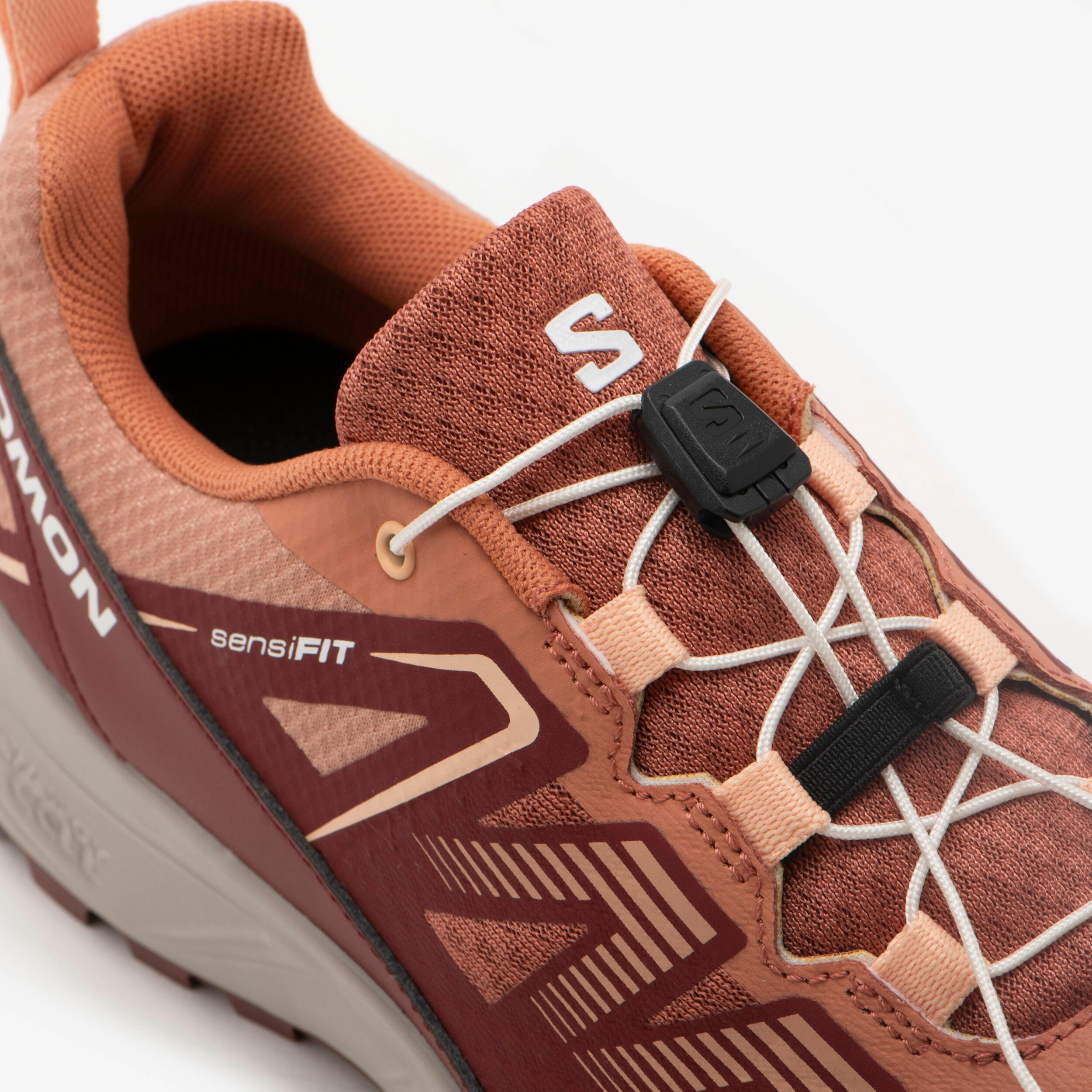 Chaussures de trail running pour femme SUPERA TRAIL 3 W Noir Rose SALOMON Decathlon