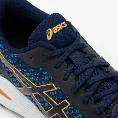 MEN'S ASICS GEL-GLYDE 4 RUNNING SHOES - BLUE YELLOW