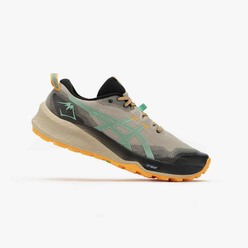 CHAUSSURES DE TRAIL RUNNING HOMME ASICS - GEL-TRABUCO 12 BEIGE