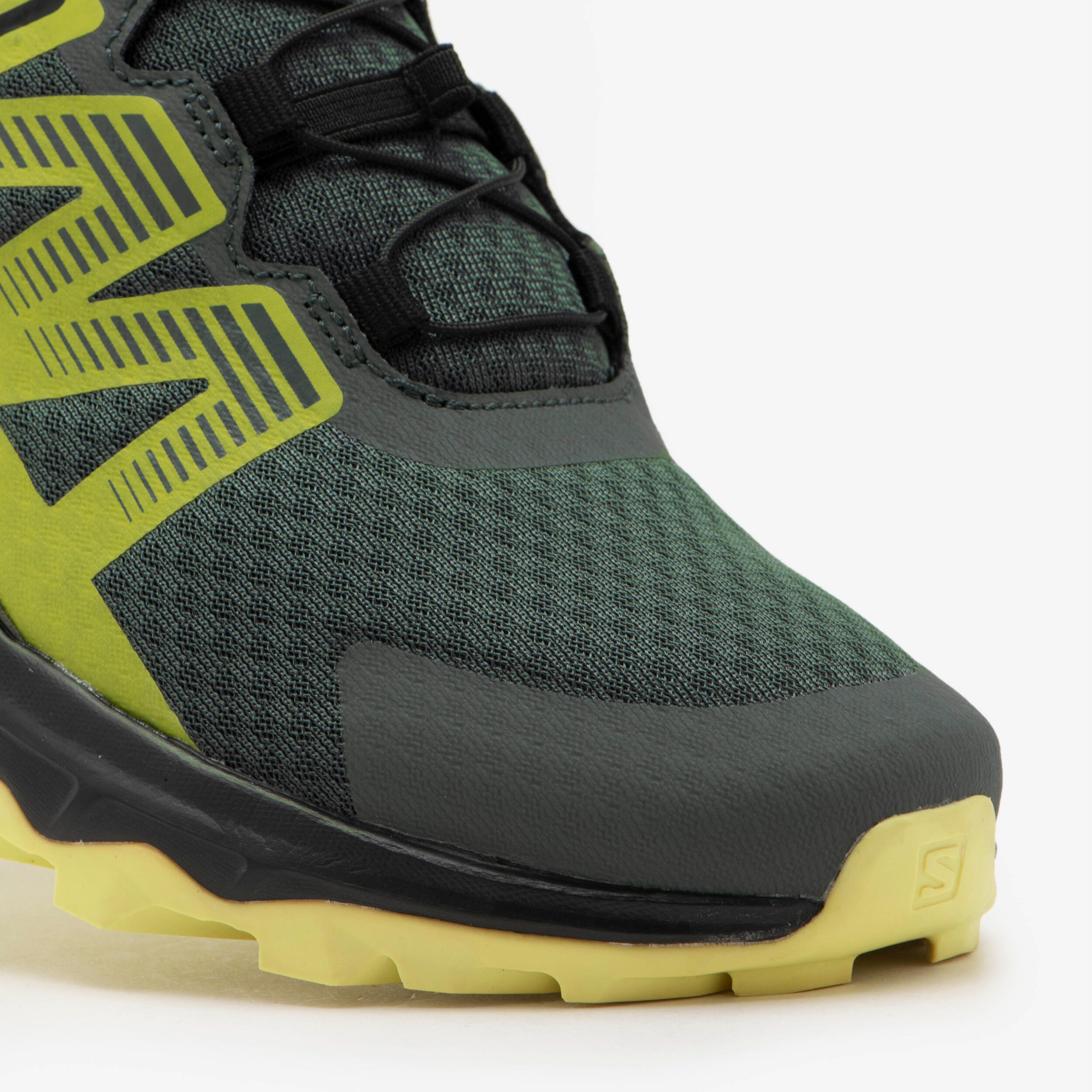 Men's trail running shoes - SUPERA TRAIL 3 Black Yellow